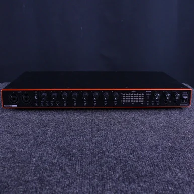 Focusrite Rack Mount Interface Used Focusrite SCARLETT 18I20 RECORDING INTERFACE Rackmount Recording ...